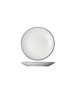 Speckle White Dessertbord - D 19.5 x h 2.5 cm